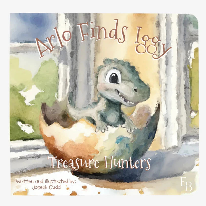 Arlo Finds Iggy - Elegant Baby Board Book for Early Learning & Storytime | Perfect for Toddlers' Bedtime Reading & Preschool Education