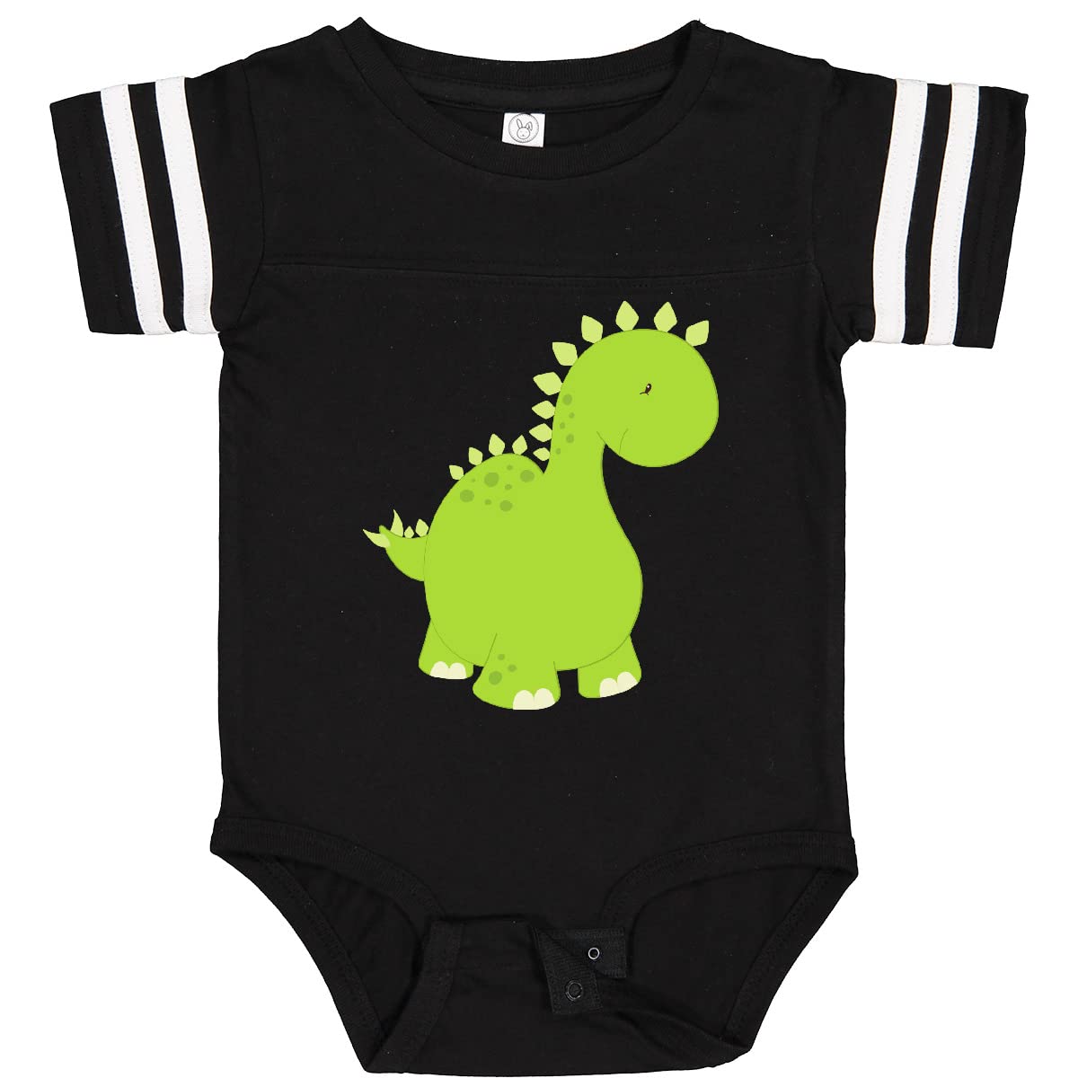 Inktastic Cute Dinosaur Baby Bodysuit - Adorable Stegosaurus Dino Onesie for Infants | Perfect for Playtime, Nursery & Photo Shoots