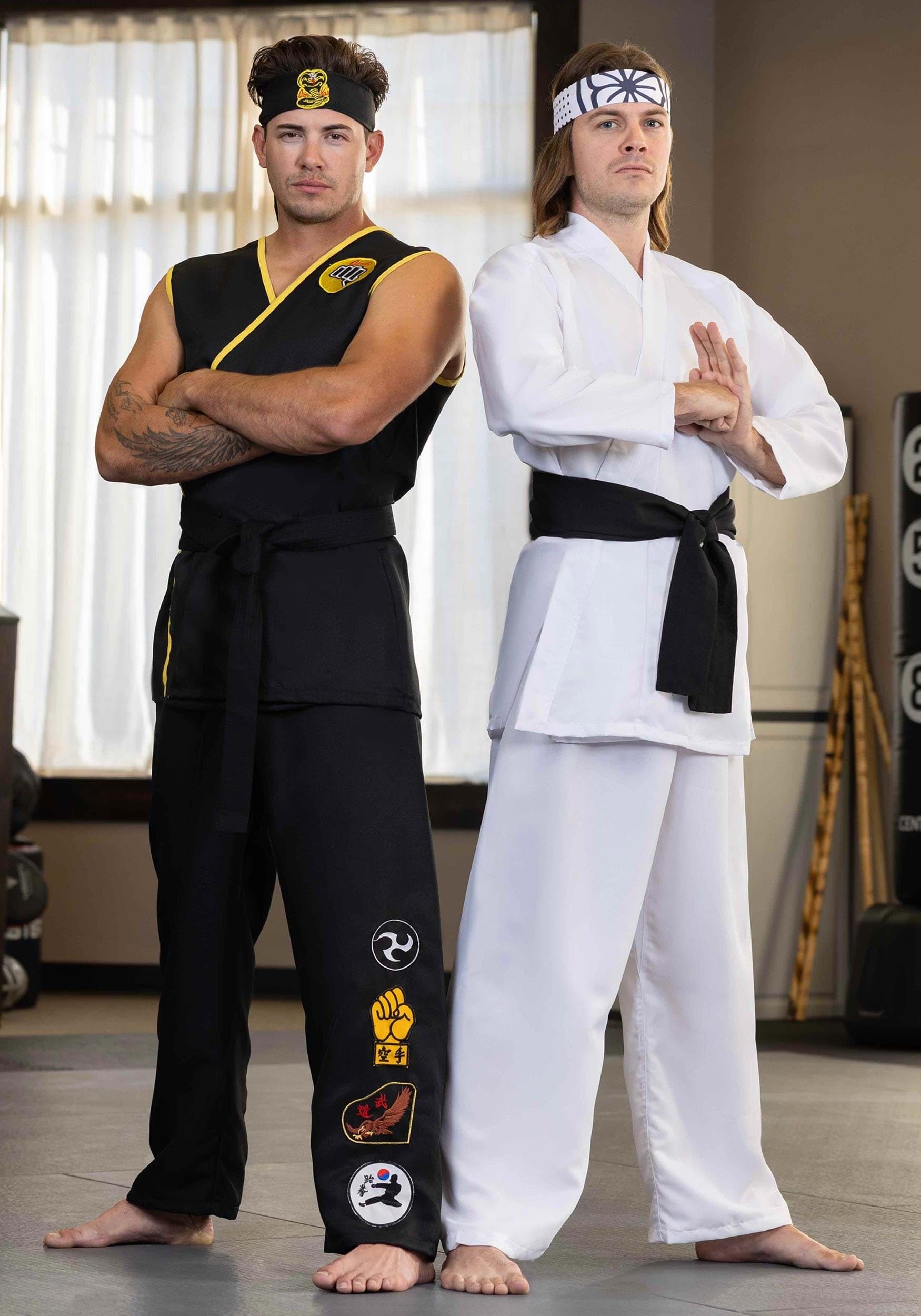 Men's Adult Karate Kid Daniel-San Halloween Costume - Official Movie Replica Outfit for Cosplay, Halloween Parties & Martial Arts Events