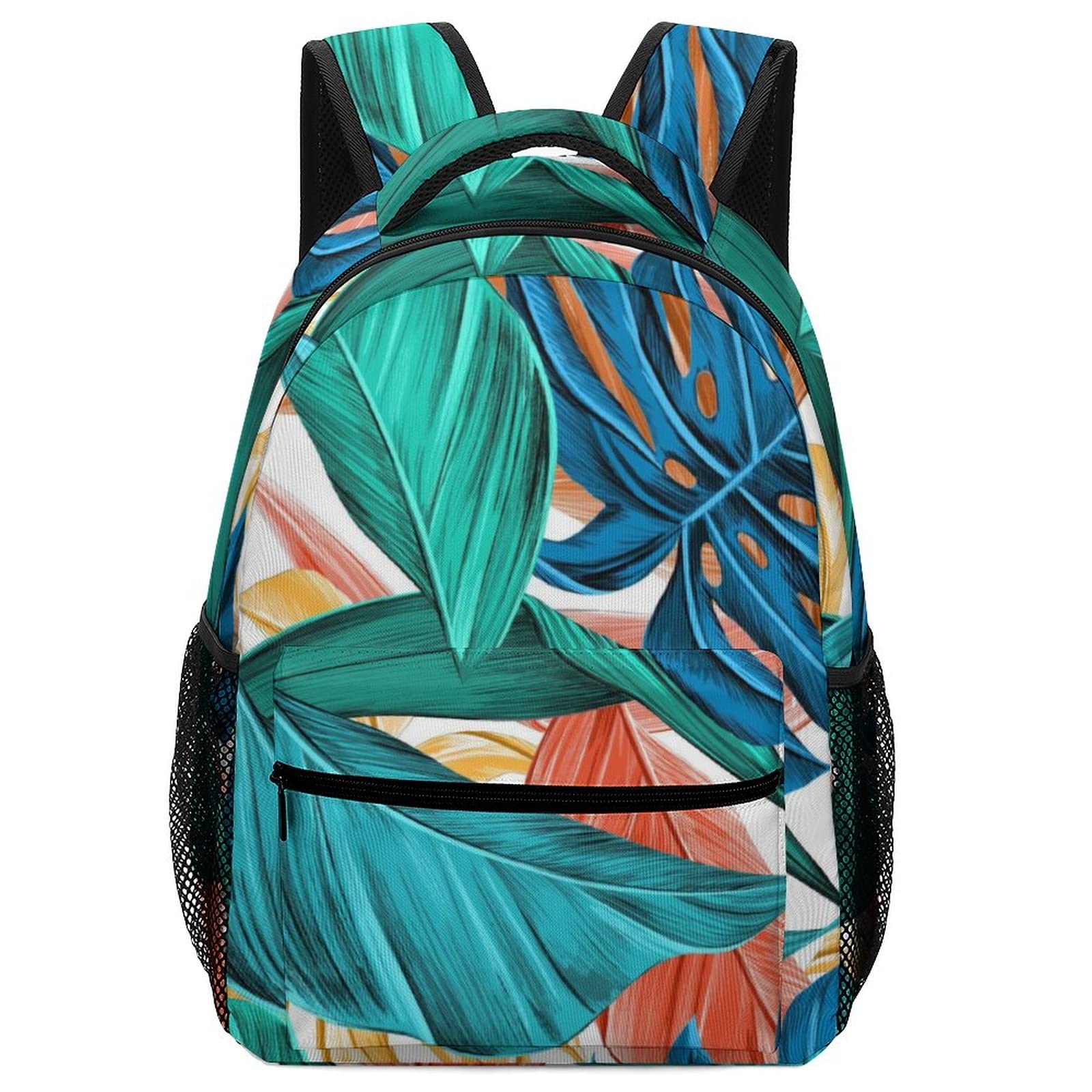 Cute Kids Backpack for Primary School - Lightweight Casual Daypack for Preschool & College (Green/Blue) - Perfect for School, Travel & Daily Use