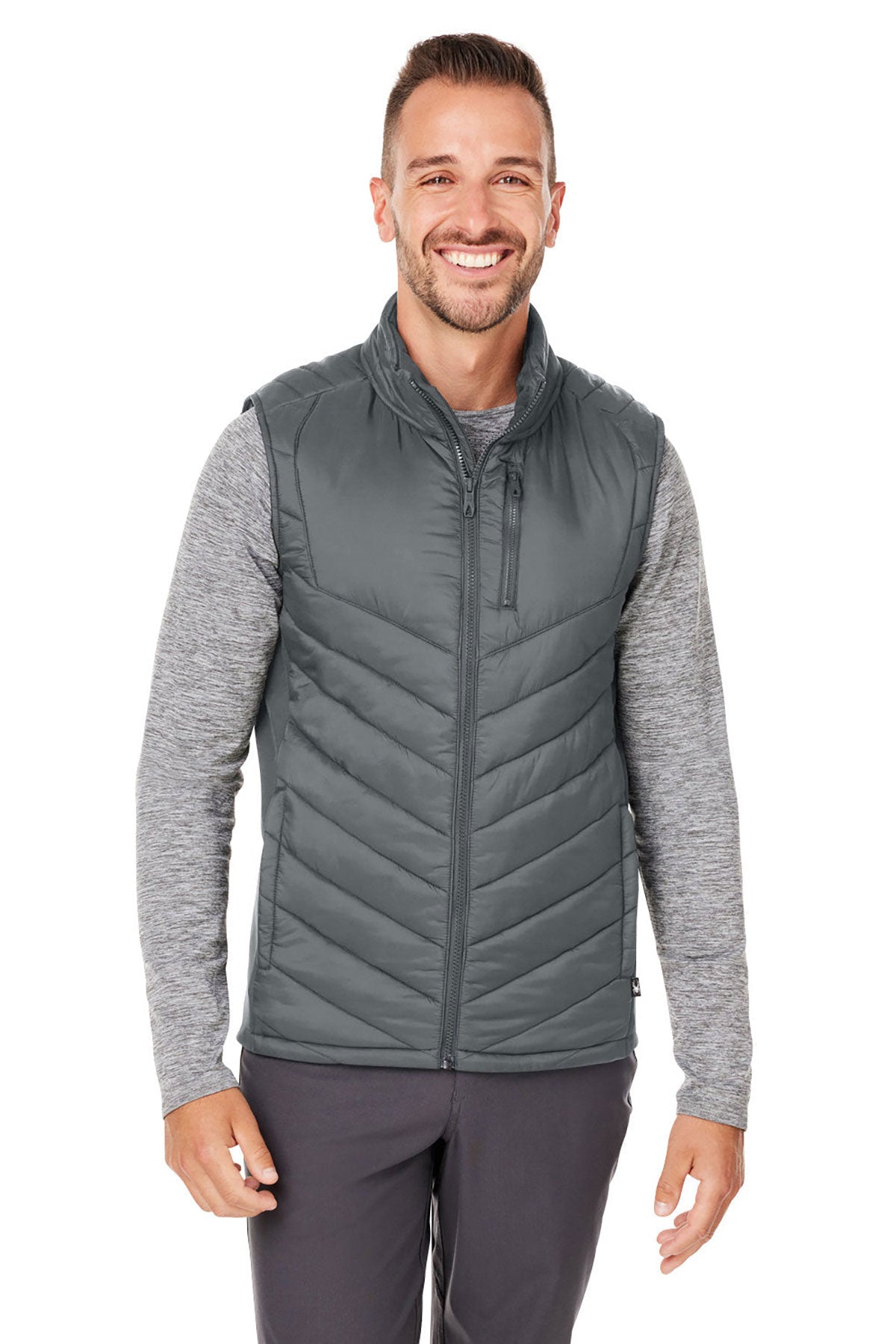 Custom Spyder Men's Challenger Vests - Lightweight Polar Fleece Vest for Outdoor Activities, Hiking, and Casual Wear