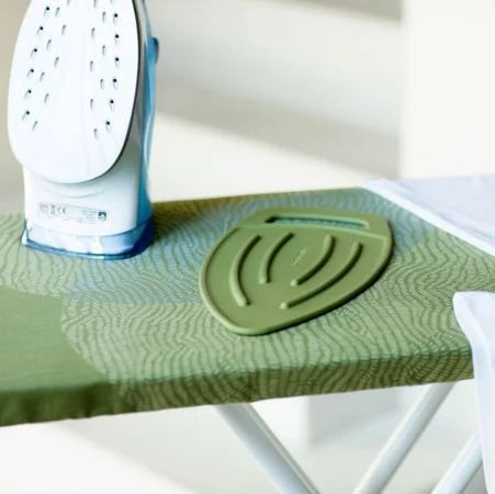 Non-Slip Silicone Ironing Pad - Calm Green - Perfect for Travel, Dorm Rooms & Small Spaces - Wrinkle-Free Clothes Anywhere