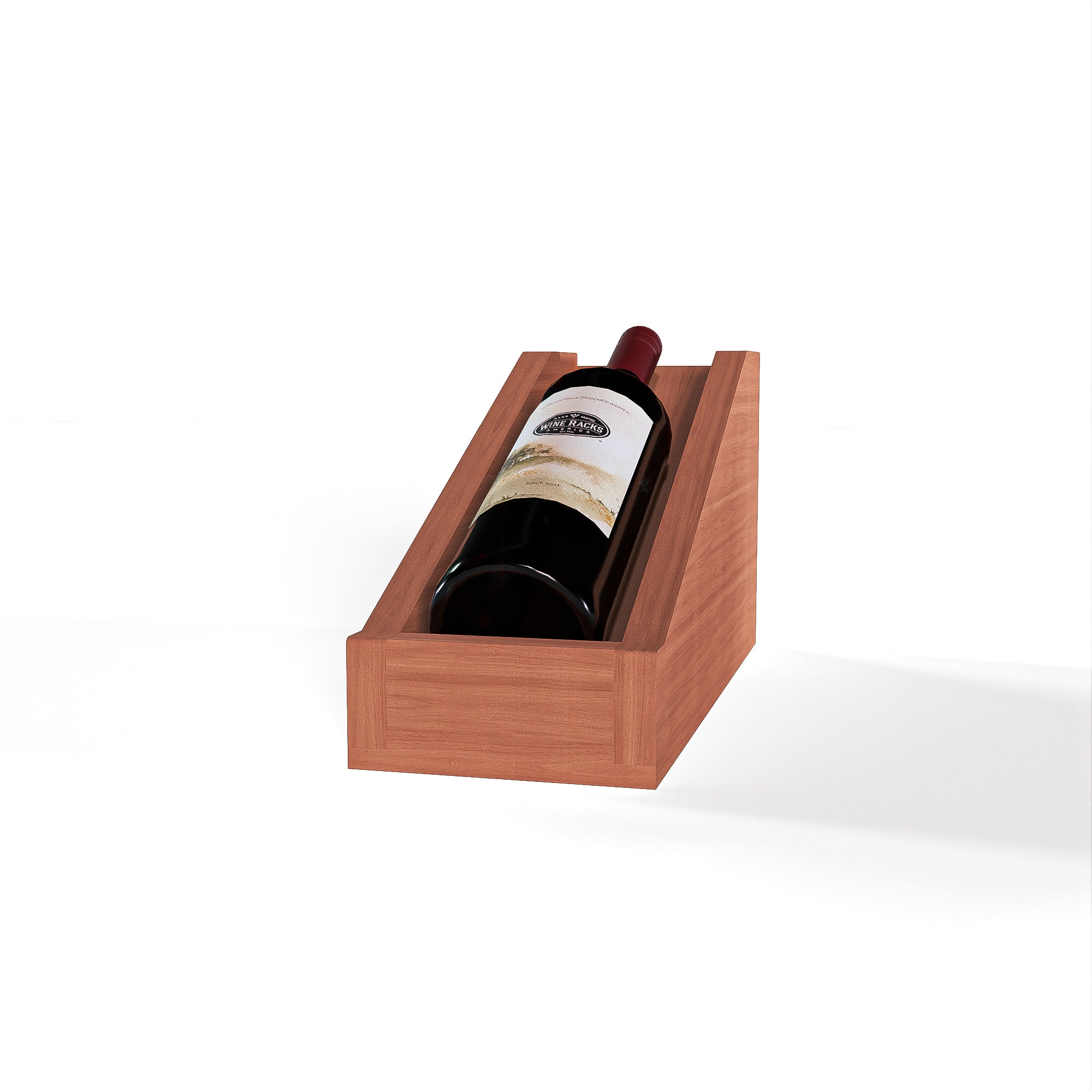 GrandCellar™ 1 Column Full Depth Display Top 7 - Premium Wine Rack for Home, Bar, and Restaurant Storage - Perfect for Wine Enthusiasts and Commercial Use