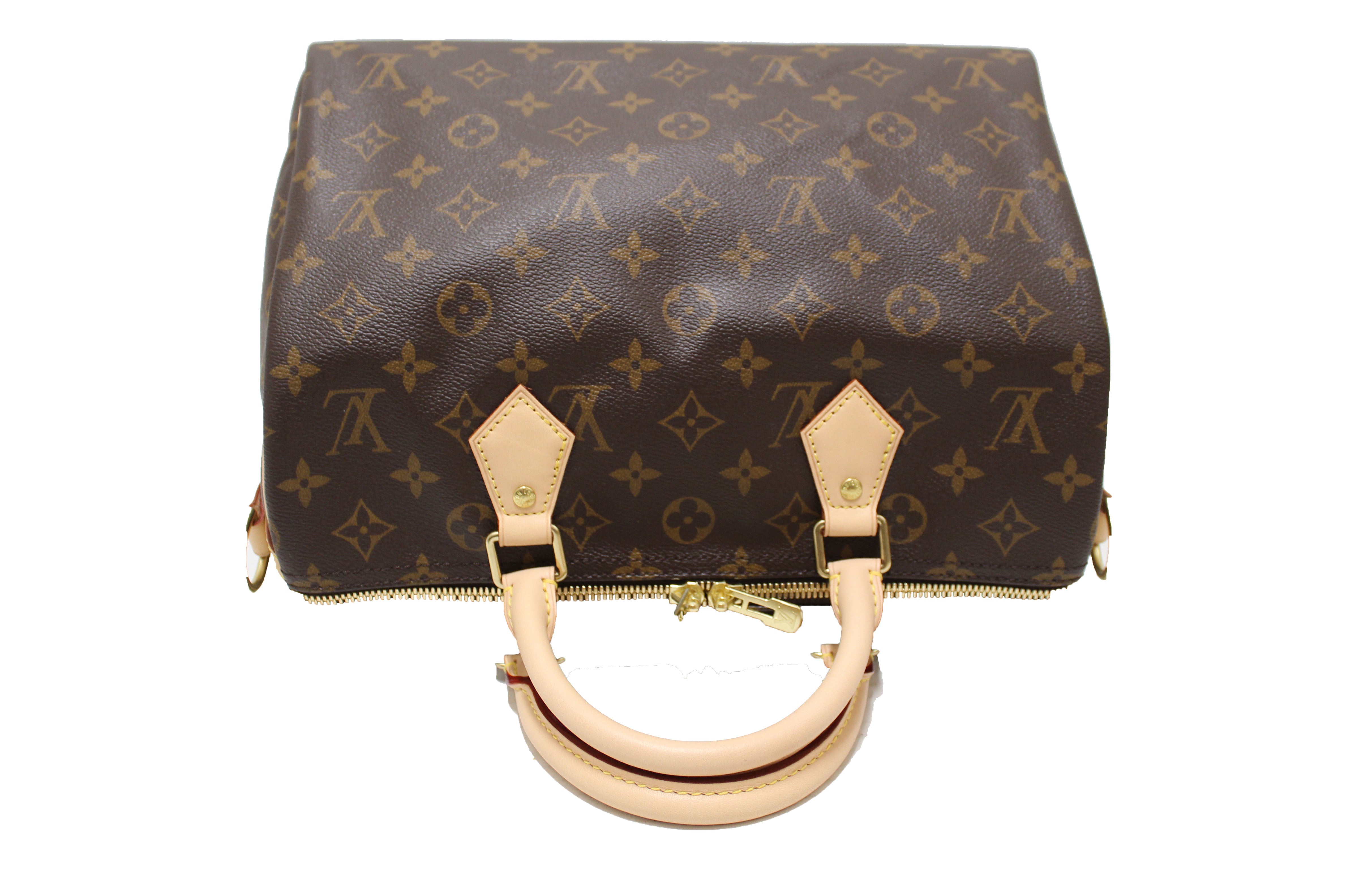 Authentic Louis Vuitton Monogram Speedy 30 Bandouliere Crossbody Bag - Luxury Designer Handbag for Women, Perfect for Work, Travel & Everyday Use