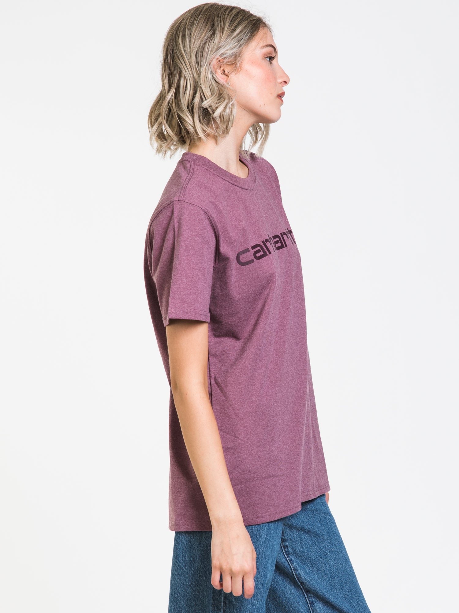 Carhartt Loose Fit T-Shirt for Men - Comfortable Cotton Work Shirt - Durable Casual Tee for Construction, Outdoor & Everyday Wear