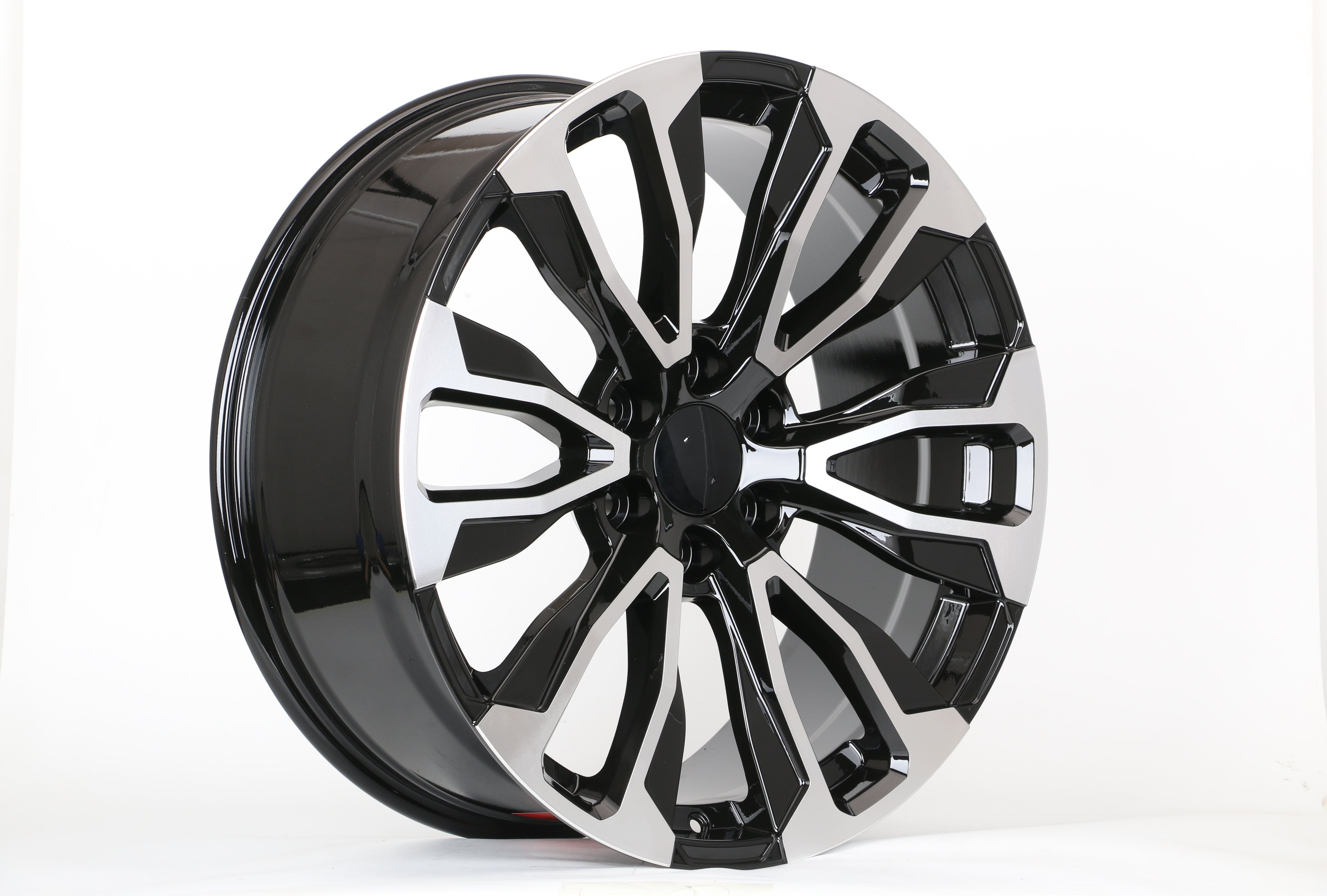 22-Inch Chrome Wheels for Chevy Tahoe, Silverado, Suburban, Avalanche & GMC Yukon, Denali, Sierra - Perfect for Off-Roading, Street Performance & Custom Truck Upgrades