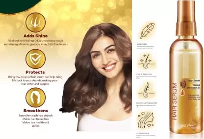 Tangle Free & Frizz Control Hair Serum for All Hair Types - Smoothing & Shine Enhancing Treatment for Daily Hair Care