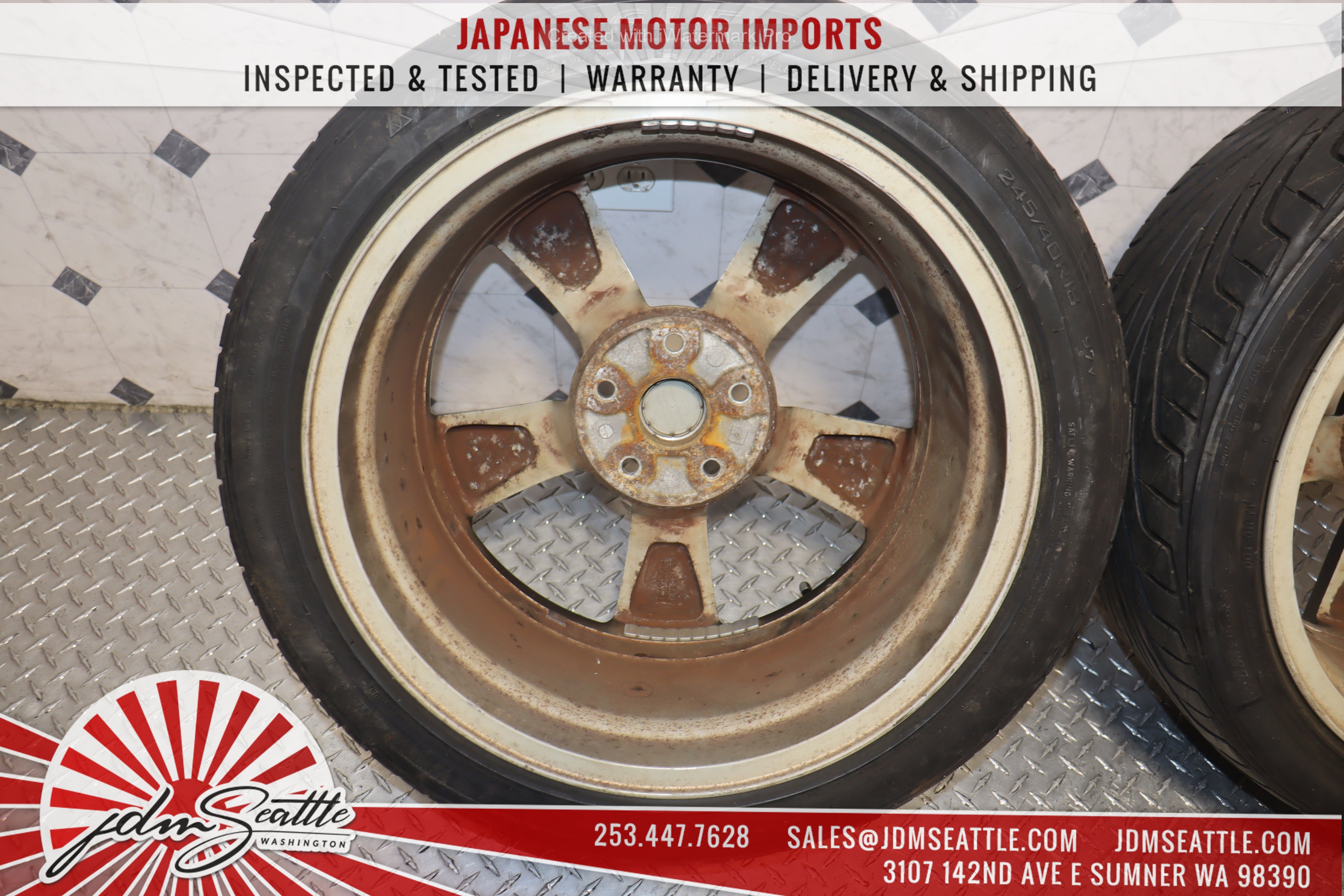 2008-2014 Subaru Impreza WRX STI GRB OEM Stock Wheels (Set of 4) - Perfect Fit for JDM Enthusiasts & Performance Upgrades