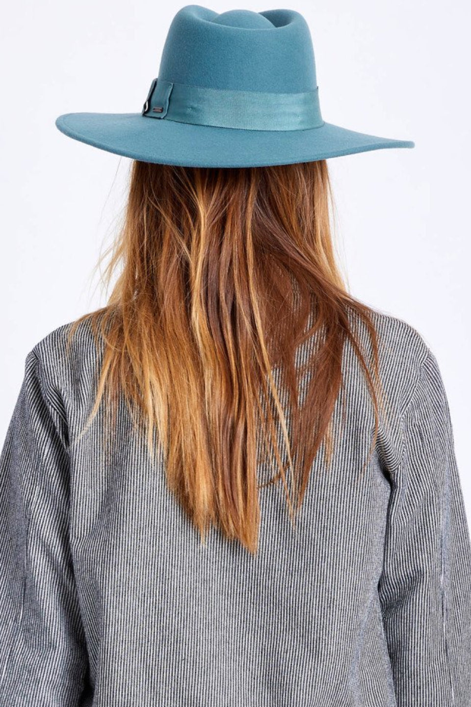 Joanna Silver Pine Felt Hat for Women - Elegant Wide Brim Winter Fedora with Bow - Perfect for Outdoor Events, Travel & Fashion Accessories
