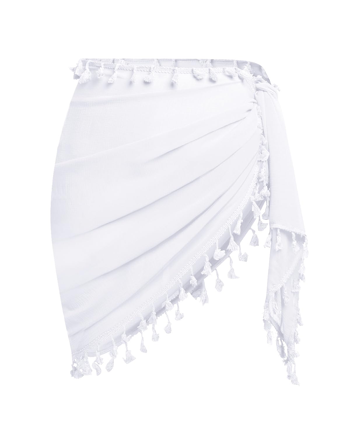 Holipick Women's Beach Sarong Cover Up - Bathing Suit Wrap, Swimsuit Cover Up Skirt with Tassels for Pool, Vacation & Summer Outfits