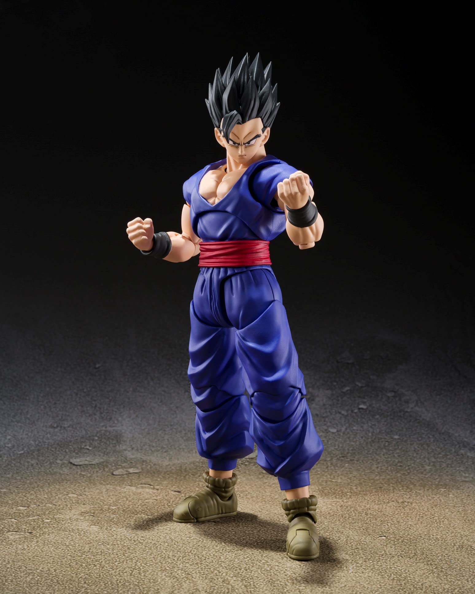 TAMASHII NATIONS Dragon Ball Super: Super Hero Ultimate Gohan S.H.Figuarts Action Figure by Bandai Spirits - Anime Collectible for Display & Play | Perfect for Fans, Gift Giving & Home Decor
