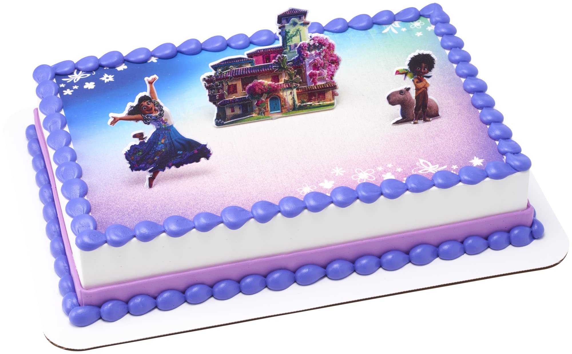 Disney Encanto Cake Topper Set - 3-Piece Cake Decorating Kit for Birthday Parties, Baby Showers & Special Celebrations