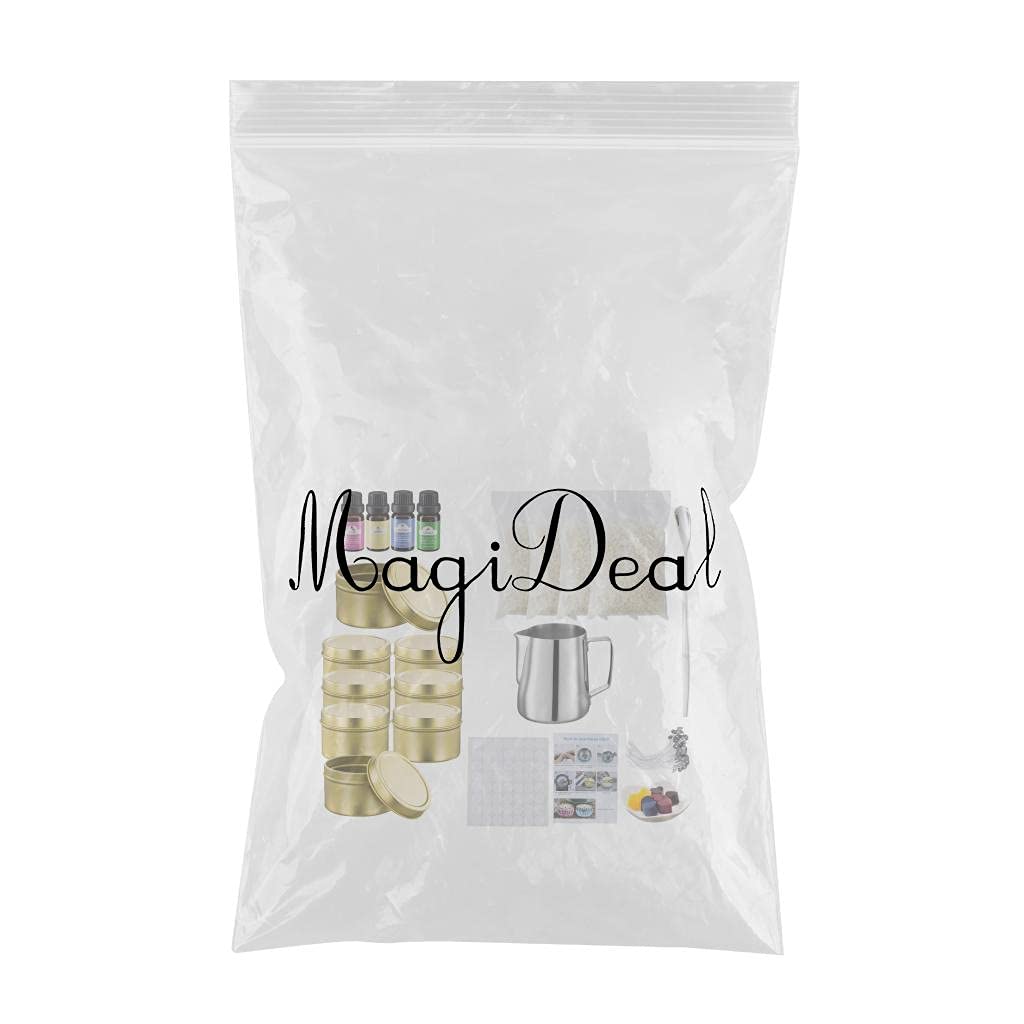 CALANDIS Tea Light Soap Candle Making Kit - DIY Handmade Supplies for Beginners - Create Relaxing Spa Candles at Home for Gifts & Aromatherapy