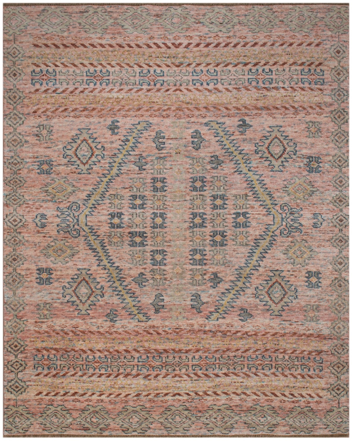 Handwoven Anatolian Tribal Rug - Authentic Turkish J72611 - Perfect for Boho Home Decor, Living Room, Bedroom & Office