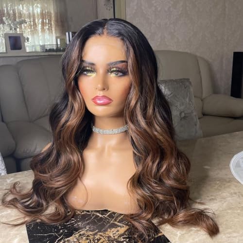 Brown Highlight 13X4 Lace