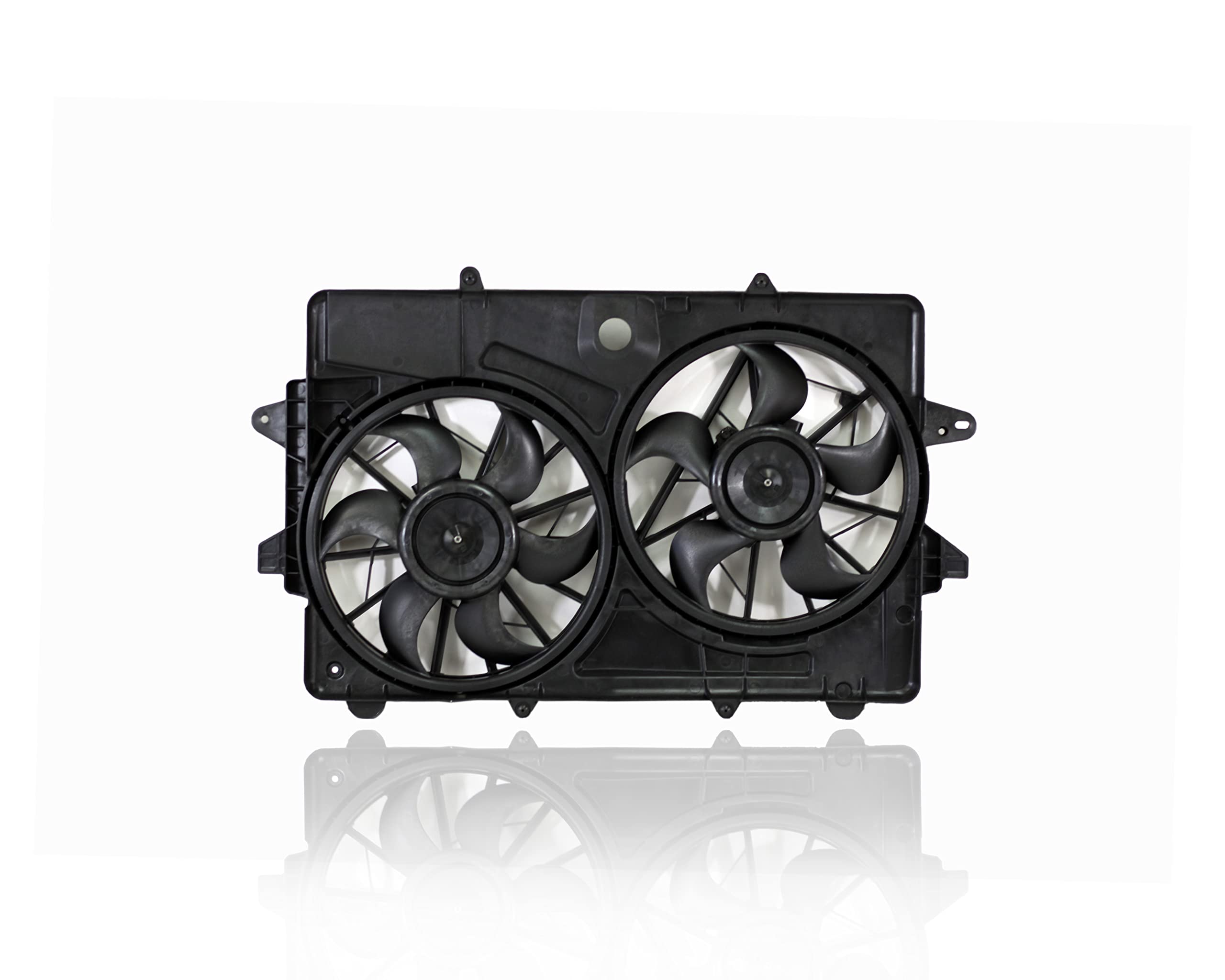 Dual Radiator and Condenser Fan Assembly Replacement for 2007 Mercury Mariner 2.3L-5L Engine - Compatible with FO3115167 & 5L8Z8C607CB - Perfect for Cooling System Repair & Maintenance