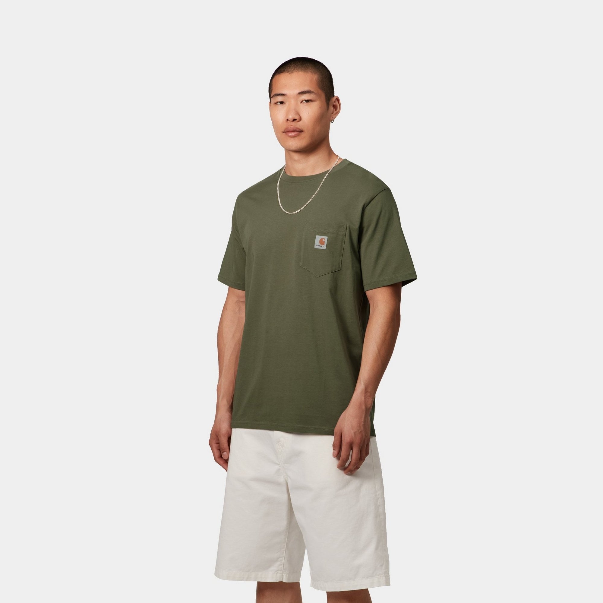 Stylish Pocket T-Shirt in Dollar Green | Comfortable Casual Wear for Men & Women | Perfect for Everyday Outfits, Work, and Weekend Relaxation