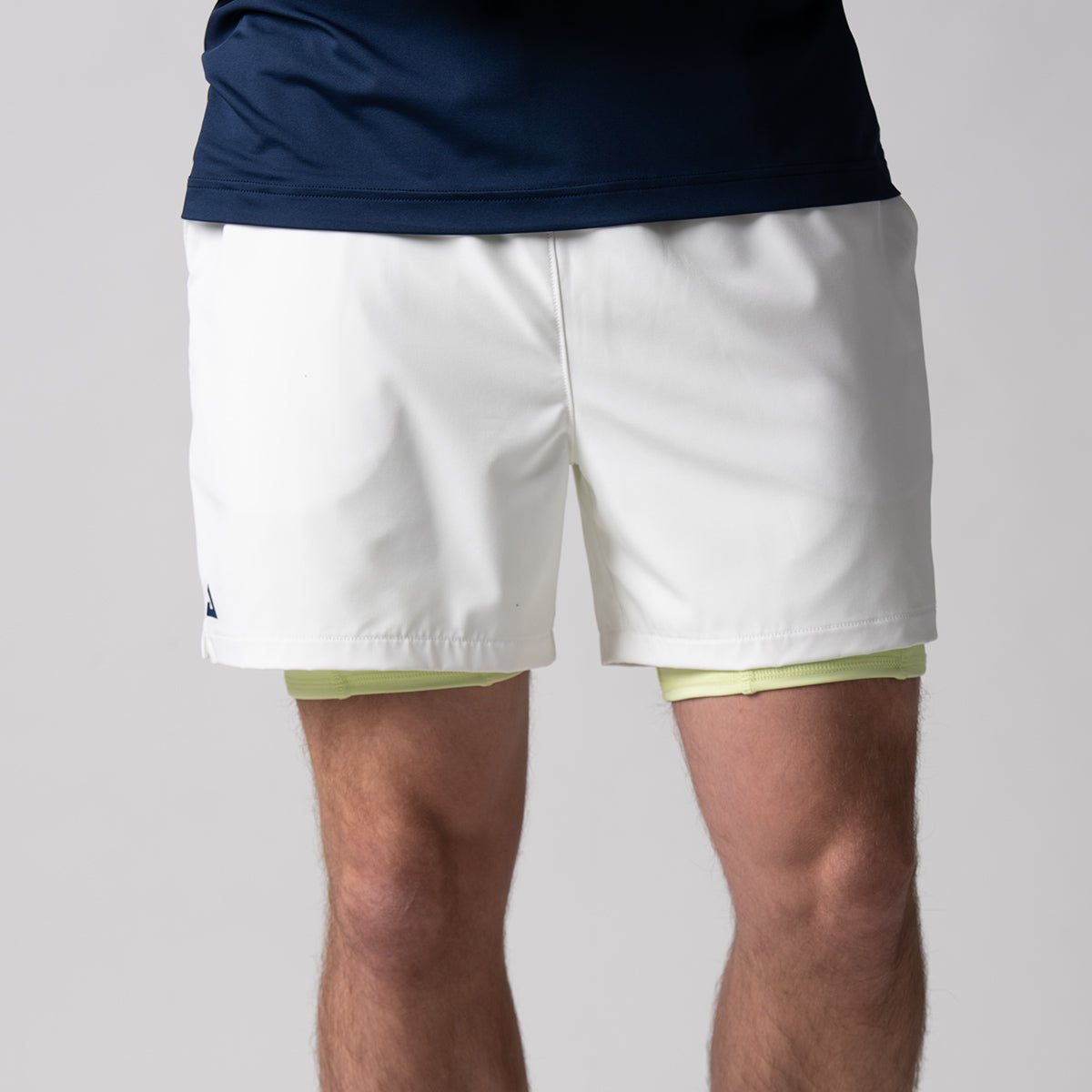 Men's Quick-Dry 2-in-1 Woven Shorts with Built-in Liner - Perfect for Running, Hiking & Outdoor Activities
