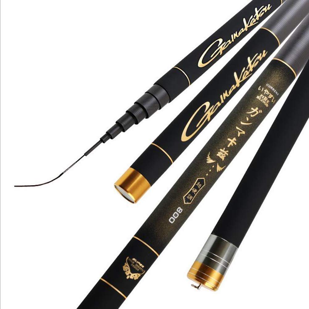 Super Hard Ultralight Carbon Fishing Rod 8-15 Meters Long Distance Big Fish Pole - Perfect for Saltwater & Freshwater Fishing, Surf Casting, and Offshore Angling
