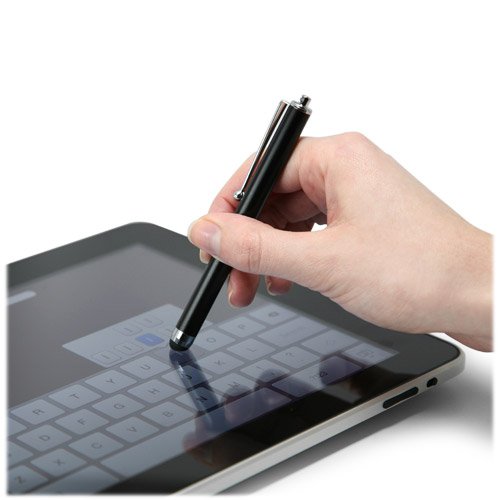BoxWave Stylus Pen 3-Pack for Carlson Surveyor 2 - Precision Capacitive Stylus with Soft Tip (Crimson Red) - Perfect for Drawing, Note-Taking & Touchscreen Devices