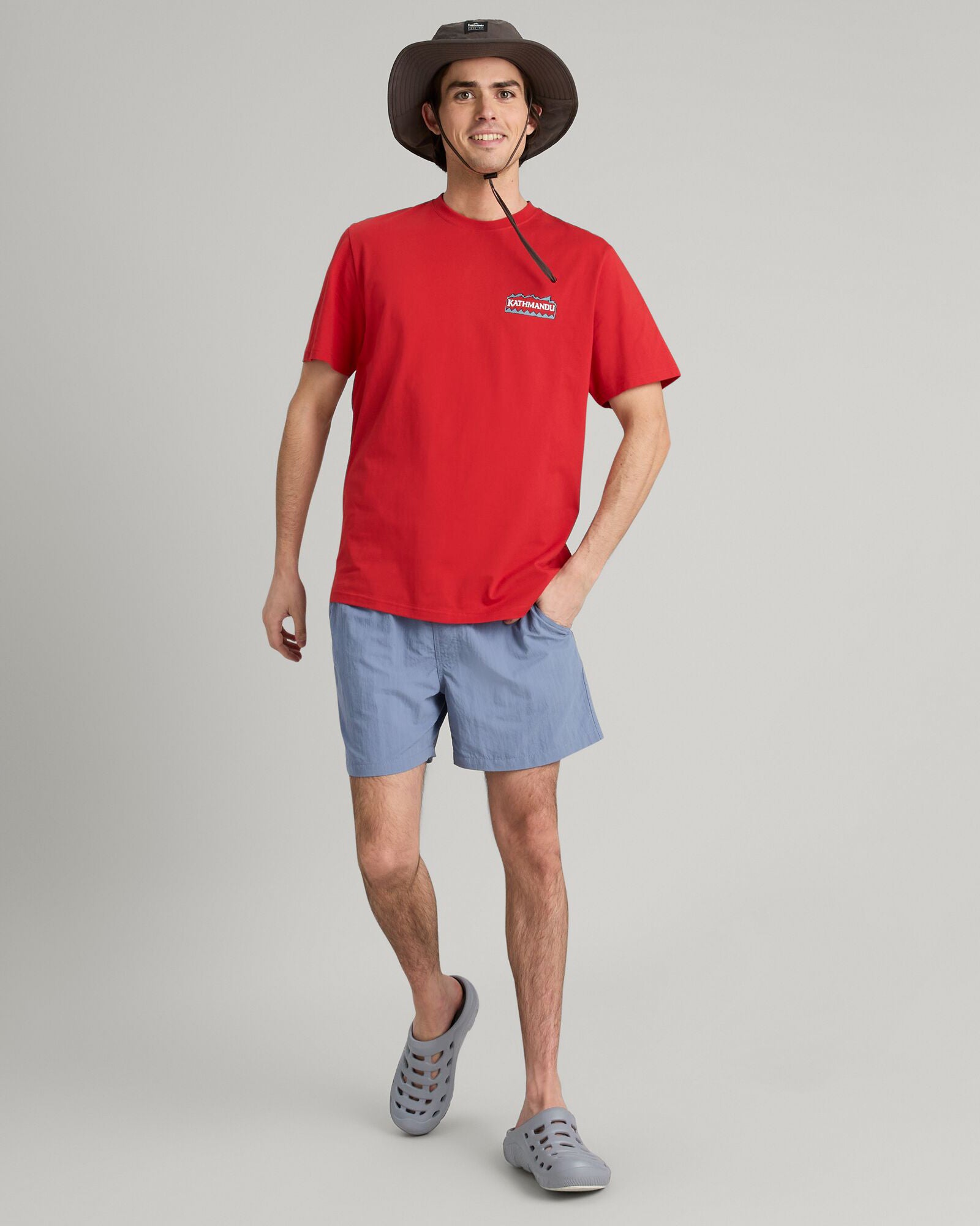 Organic Cotton Men's Summit Print T-Shirt with Spicy Chilli Pepper Design - Casual Wear, Street Style & Summer Outfits