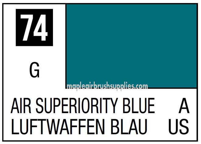 Mr. Color Air Superiority Blue Acrylic Paint - High-Quality Model Paint for Aircraft & Military Models - Perfect for Scale Modeling & DIY Crafts