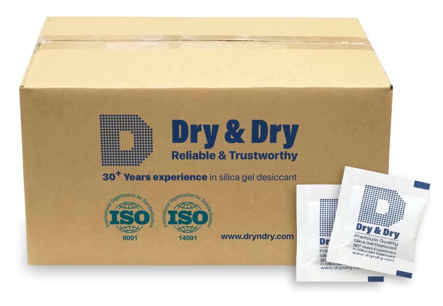 Dry & Dry 1 Gram (10,000 Packets) Food Safe Silica Gel Desiccant Packs - Moisture Absorber for Food Storage, Electronics, Documents & Closet Organization