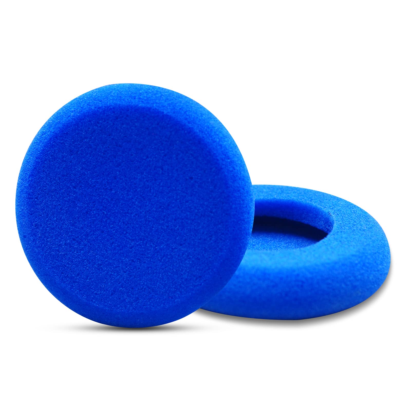 GVOEARS Replacement Earpads Cushion for Koss Porta Pro Headphones - 1 Pair Blue Memory Foam Ear Pads - Comfortable Noise Isolation Earpads for Home, Office & Travel Use