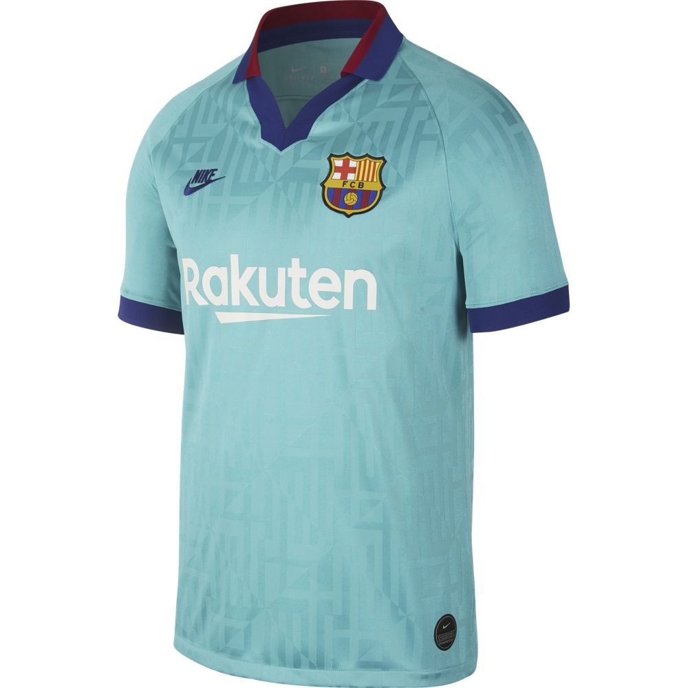 Nike FC Barcelona 2019/20 Stadium Third Soccer Jersey - Authentic Football Shirt for Men - Perfect for Match Days, Training & Fan Support