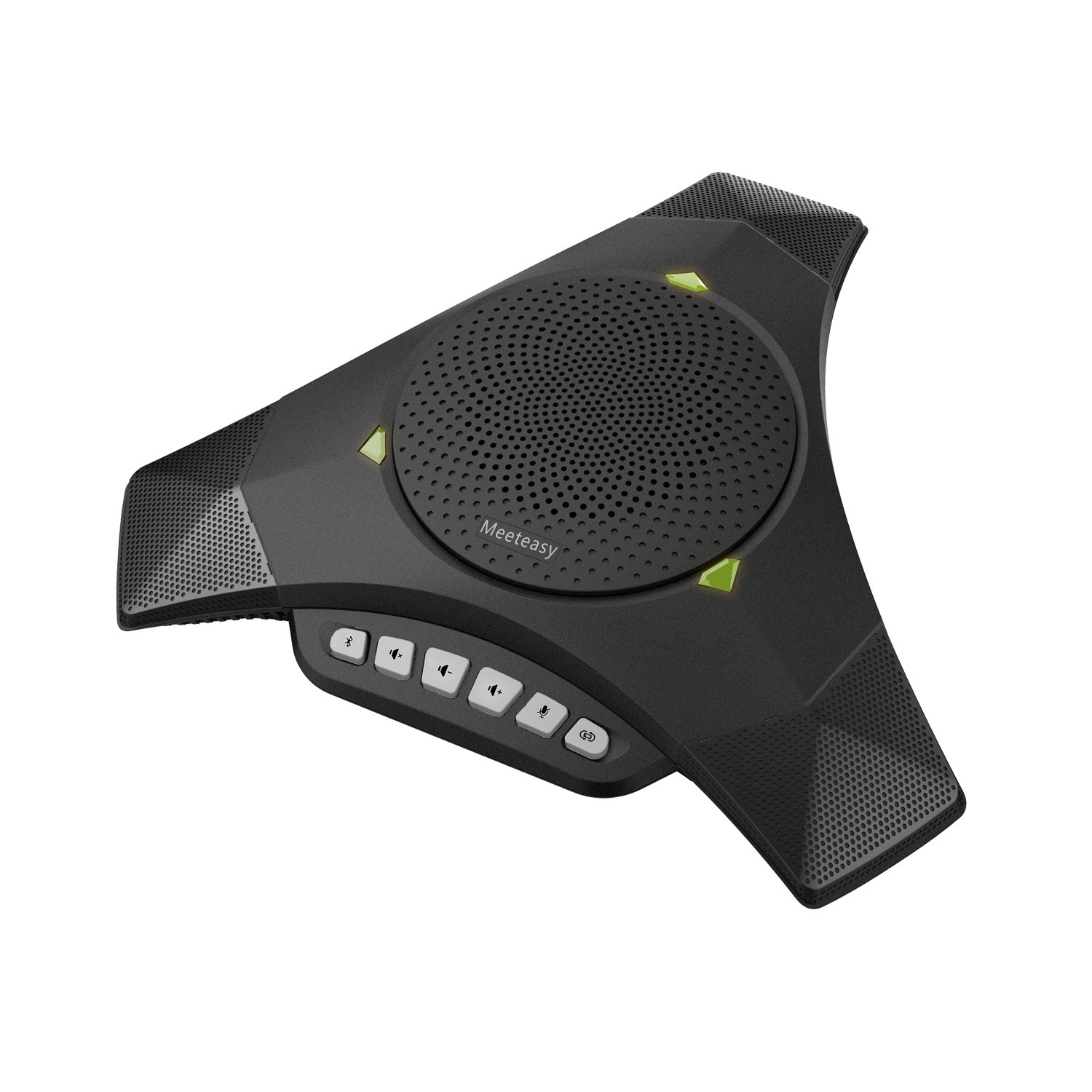 MVOICE 8000-B Plus Bluetooth USB Speakerphone - Noise Cancelling Conference Call Device for PC, VoIP Softphone & Mobile Phone | Perfect for Home Office, Remote Work & Online Meetings