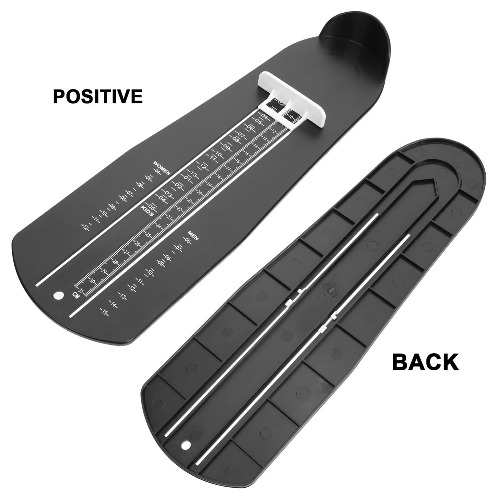 DOITOOL 2-Pack Shoe Size Measuring Tool for Adults & Kids - Foot Measurement Ruler with US Standard Sizes - Perfect for Online Shoe Shopping, Fitting Rooms & Home Use