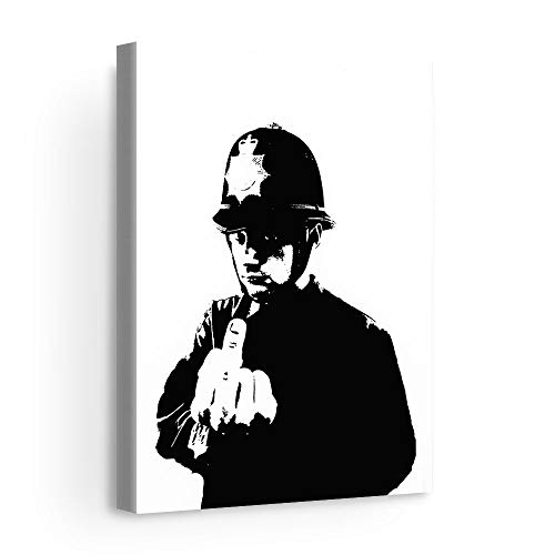 Banksy Rude Copper Canvas