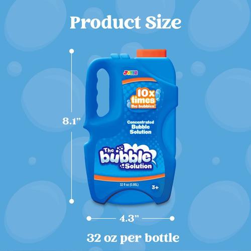 Bubble Party Custom Bundle - Fun Bubble Machine & Solution Kit for Kids, Birthday Parties, Weddings & Outdoor Events | Perfect for Backyard Celebrations & Family Gatherings