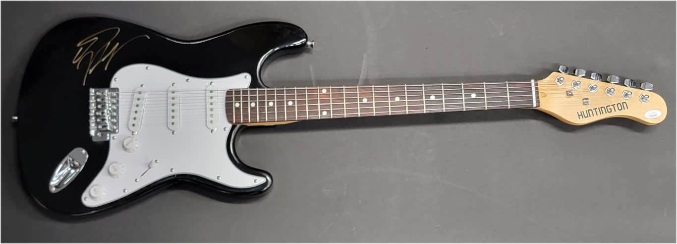 Tom Keifer Autographed Electric Guitar - Hand Signed by Cinderella Lead Singer - JSA Certified FF05000 - Perfect for Rock Memorabilia Collectors & Music Fans