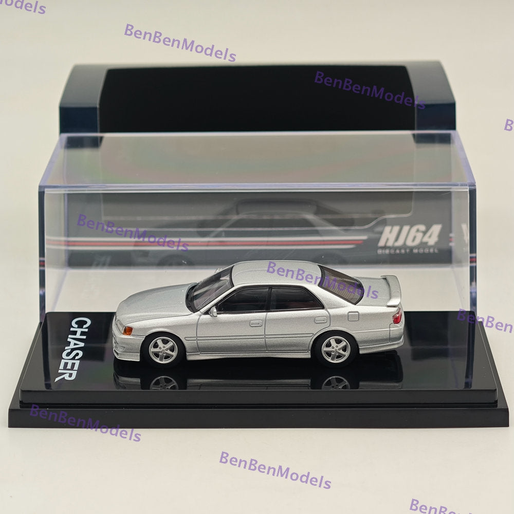 1/64 Scale Toyota Chaser Tourer V (JZX100) 1998 Limited Edition Diecast Model Car - Collectible Japanese Hobby Car for Display & Racing Scenes