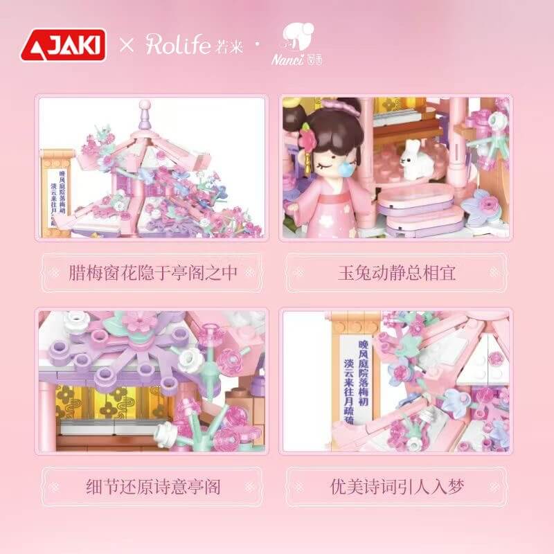 JAKI Nanci Small Street Scene - Miniature Urban Landscape Model for Collectors & Home Decor | Perfect for Dollhouses, Dioramas & Tabletop Displays