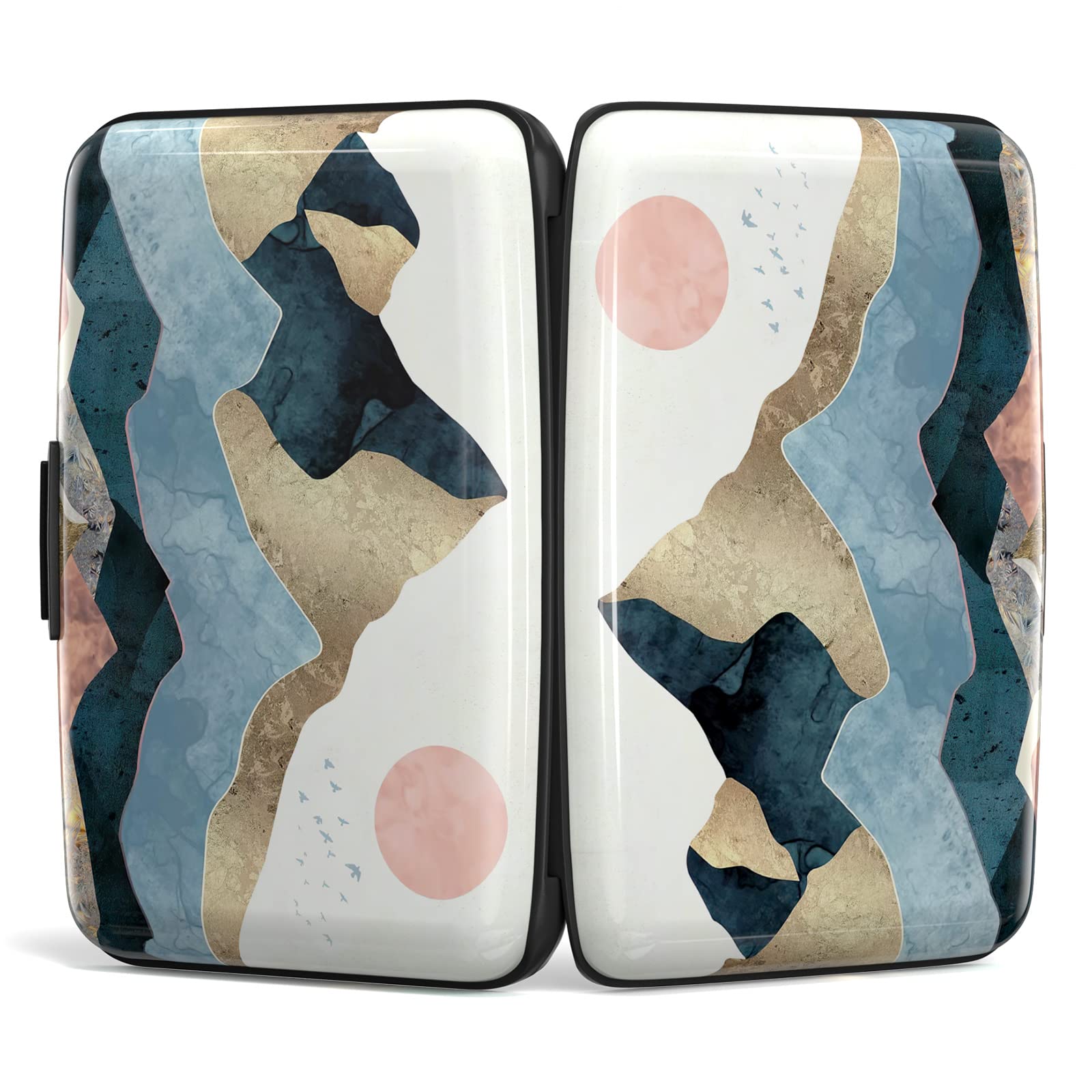 RFID Blocking Metal Credit Card Holder Wallet - Slim Business Card & ID Case for Women & Men - Stylish & Secure (Perfect for Travel, Work & Everyday Use)