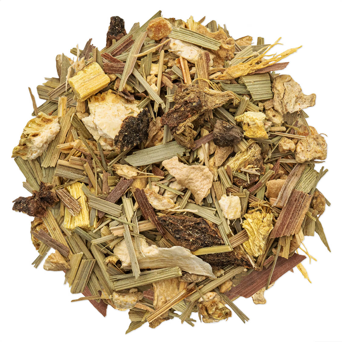 Organic Ginger Lemongrass Tea Bags - 100% Natural Herbal Tea for Digestion & Relaxation - Perfect for Stress Relief, Detox & Wellness - Enjoy Hot or Iced at Home, Office or Travel