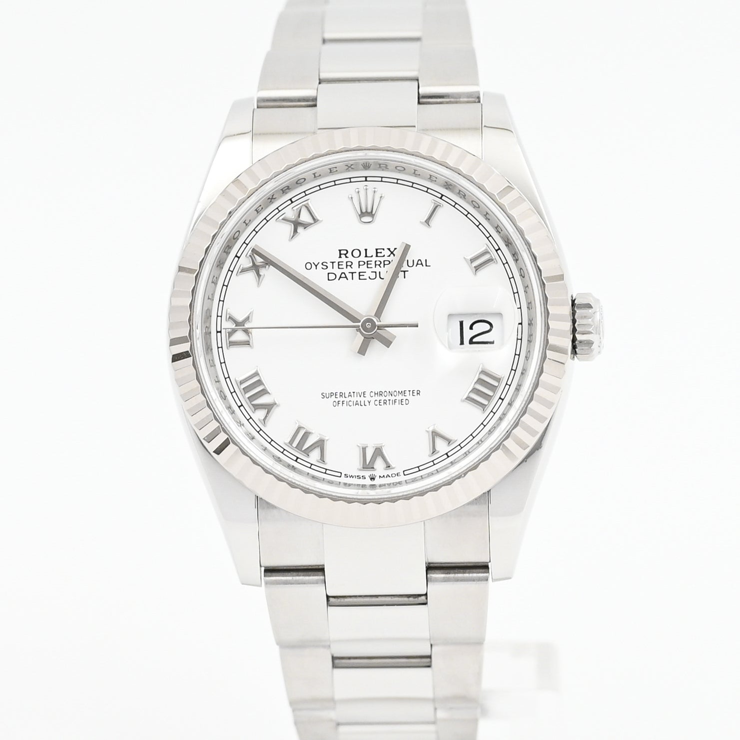 Authentic Rolex Datejust 36 Watch - 2021 Model | Luxury Stainless Steel & Gold | Perfect for Business, Gifting & Special Occasions