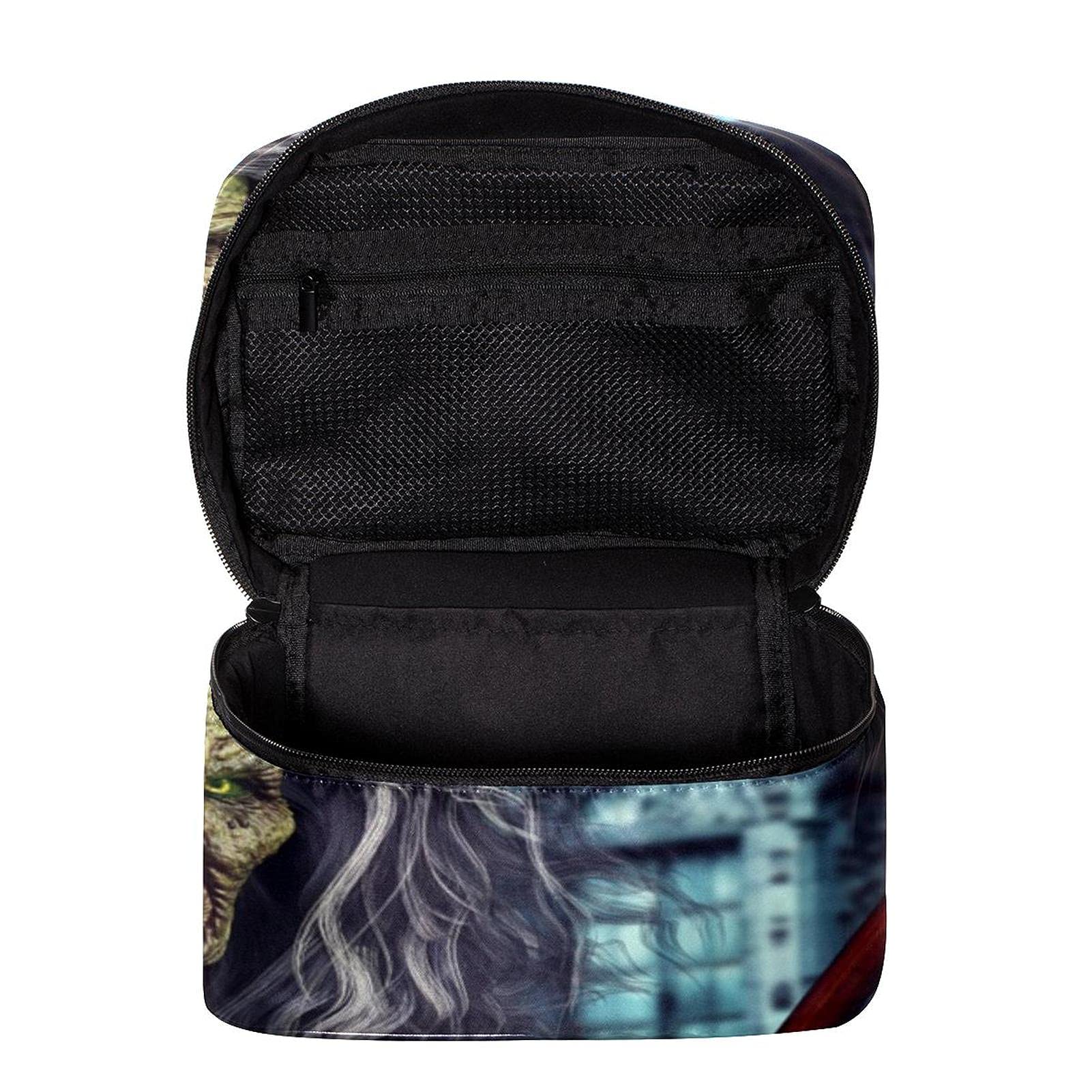 Halloween Scary Witch Hand Cosmetic Bag - Travel Makeup Organizer Pouch for Women & Girls | Perfect for Halloween Parties, Cosplay & Theatrical Makeup Storage