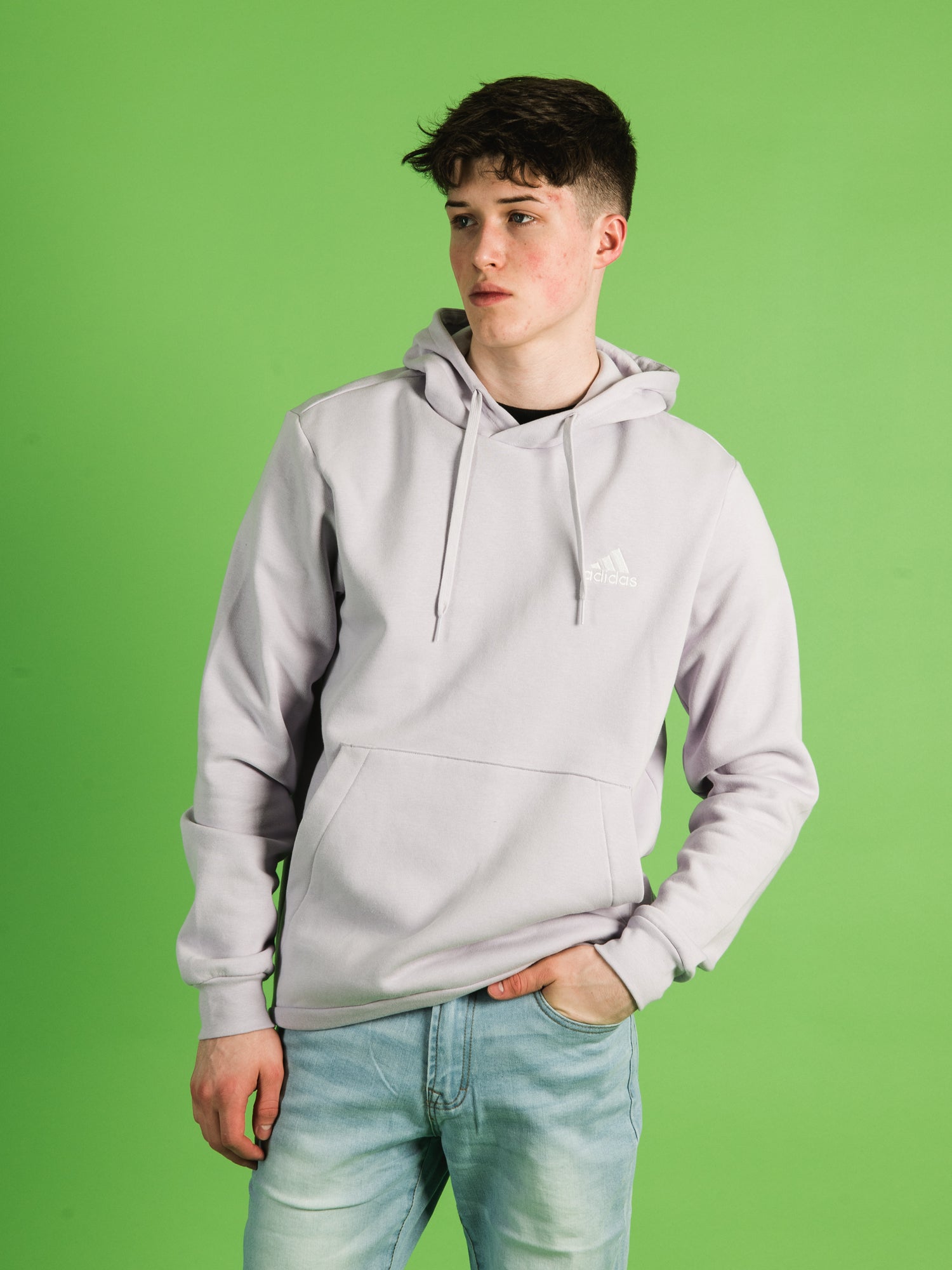 Adidas FeelCozy Hoodie - Men's & Women's Soft Fleece Pullover Sweatshirt | Clearance Sale | Perfect for Gym, Running & Casual Wear
