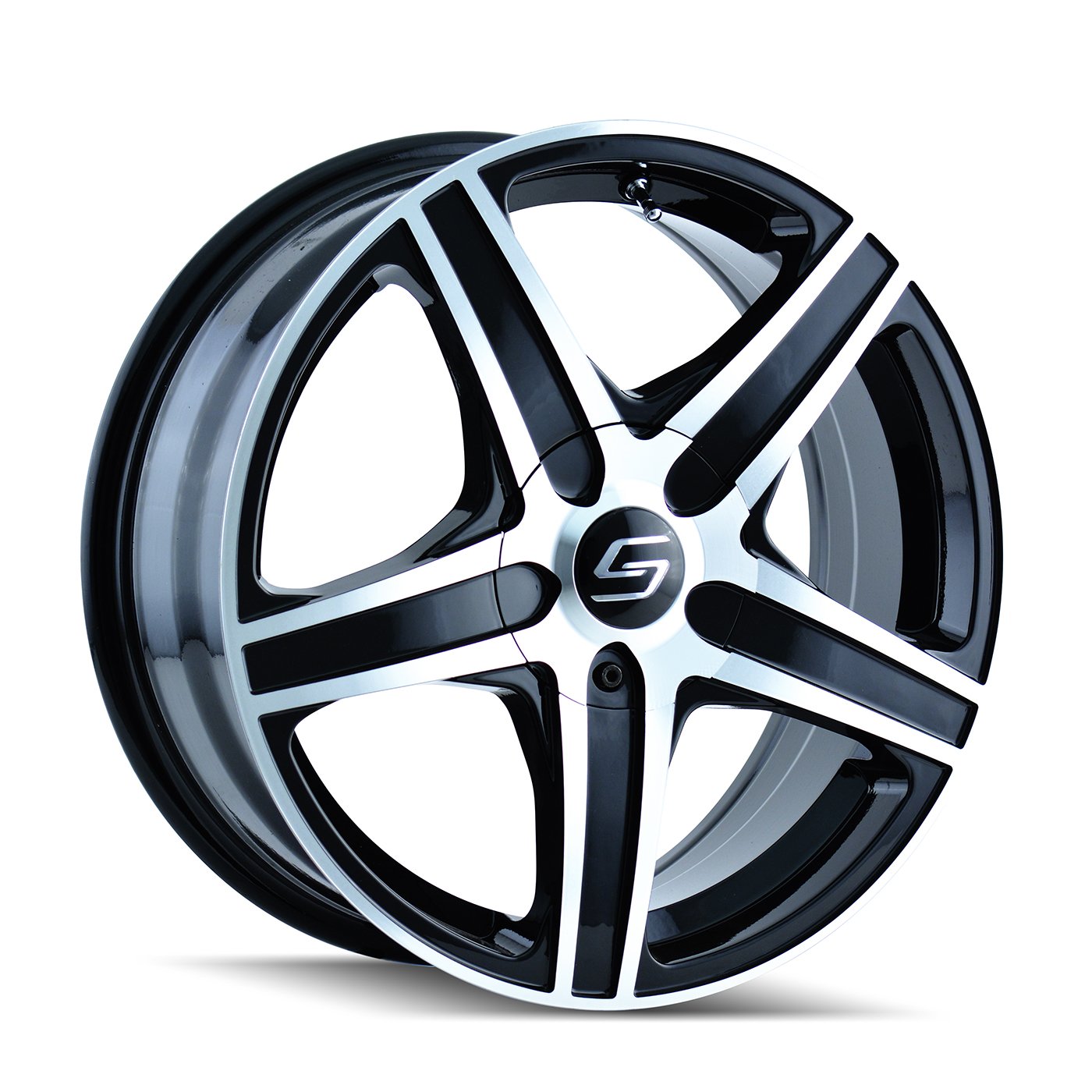 Sacchi 248-6705B S48 Black Alloy Wheel 16x7