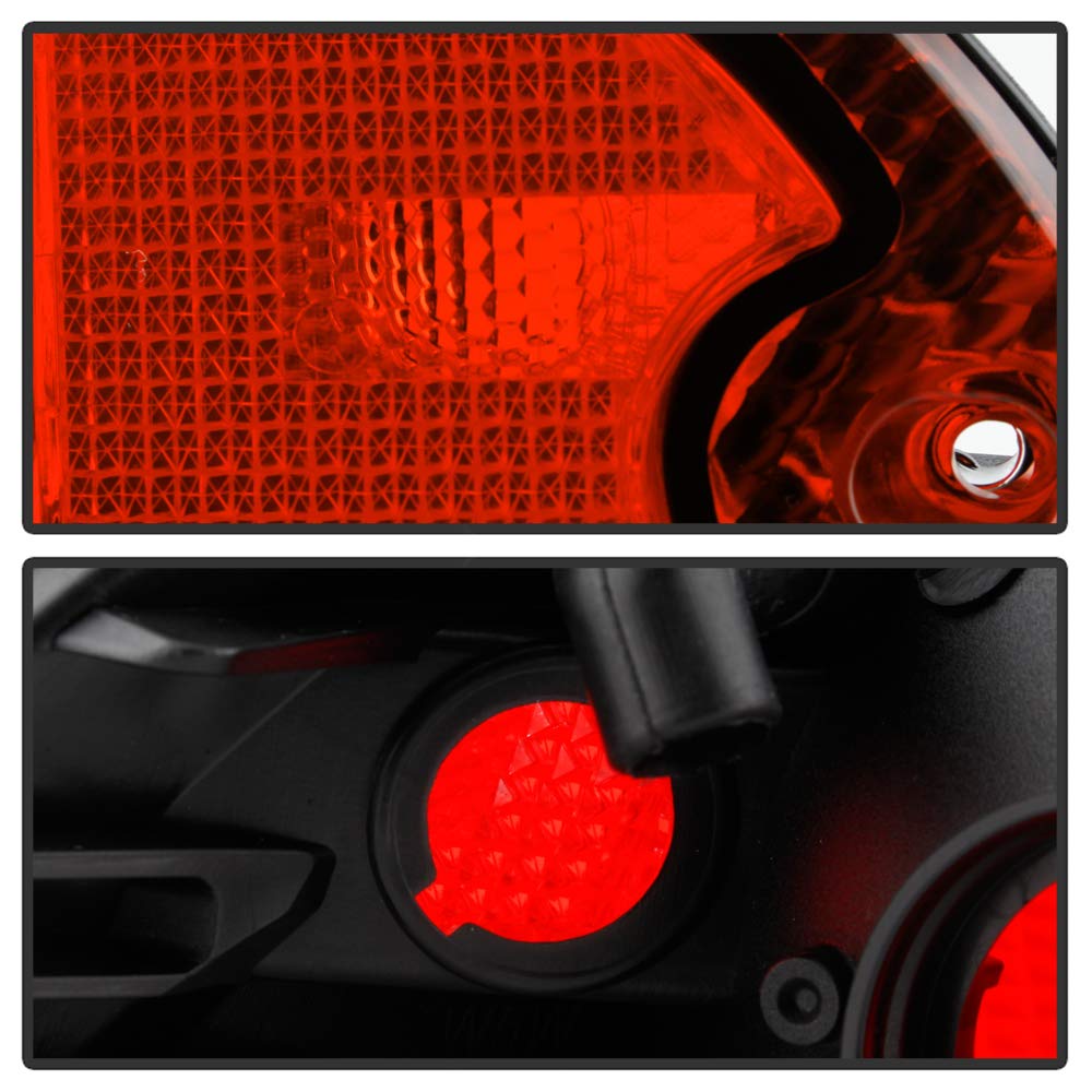 ACANII - OEM Style Replacement Tail Lights & Brake Lamps for 1995-1998 Porsche 911/993 (Pair) - Perfect for Classic Car Restoration & Night Driving Safety