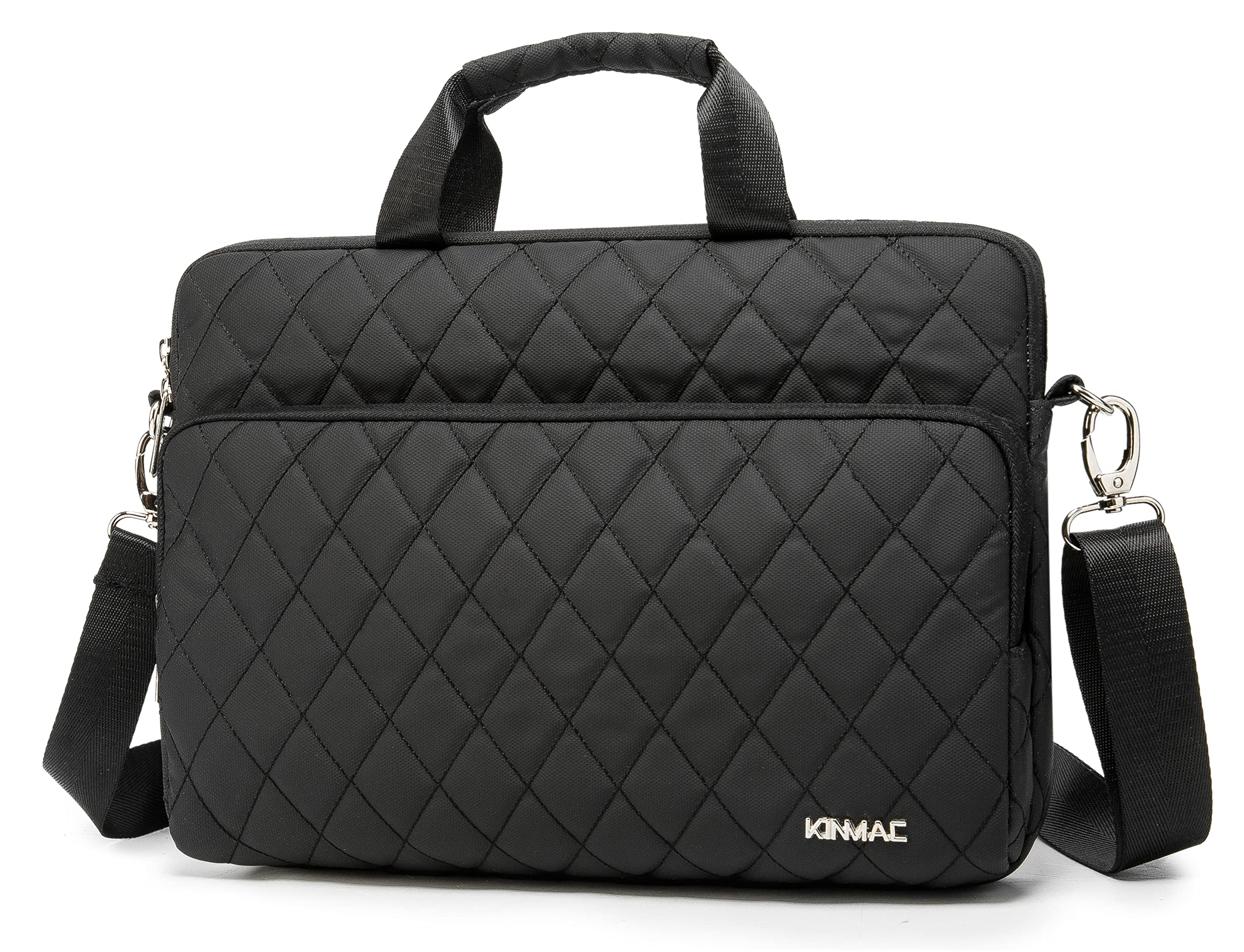 360° Padded Laptop Shoulder Bag for MacBook Pro 16/15 inch & 15.6