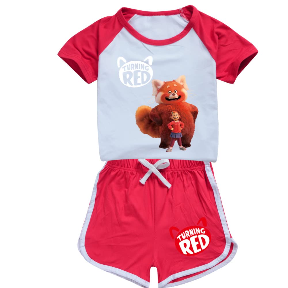 Toddler Girls Summer Outfits - 2-Piece Short Sleeve T-Shirt & Shorts Set | Cute Playtime & Beachwear for 1-3 Year Olds