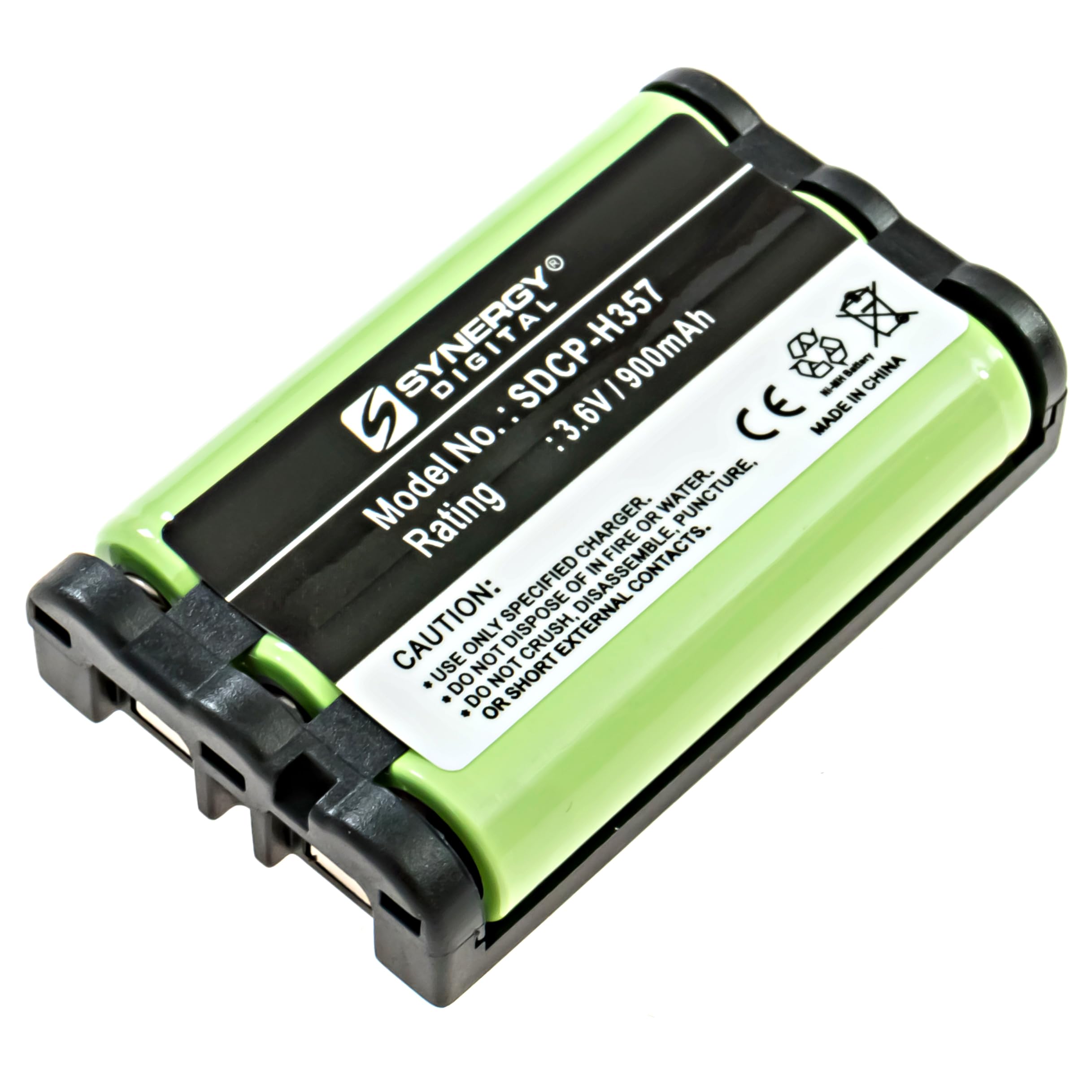 Synergy Digital Cordless Phone Batteries - 4-Pack Ni-MH 3.6V 800mAh Replacement for Sony BBTY0545001 & Uniden BT-0003 - Perfect for Home/Office Cordless Phones & Long-Lasting Backup Power