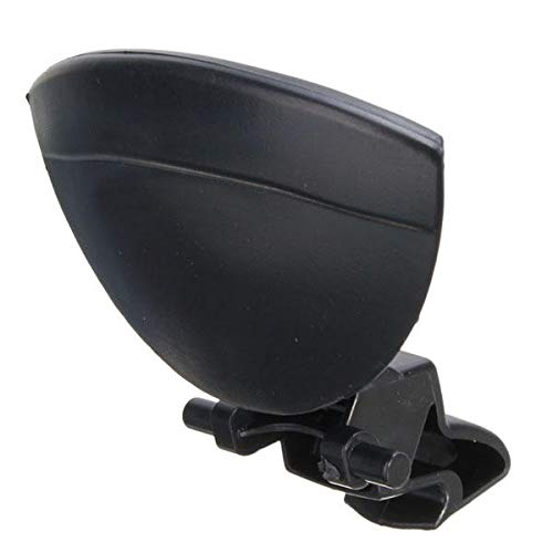 JIEIIFAFH Black Glove Box Handle Replacement - Nylon Compartment Repair Kit for Citroen C4 - Perfect for DIY Car Interior Fixes & Maintenance