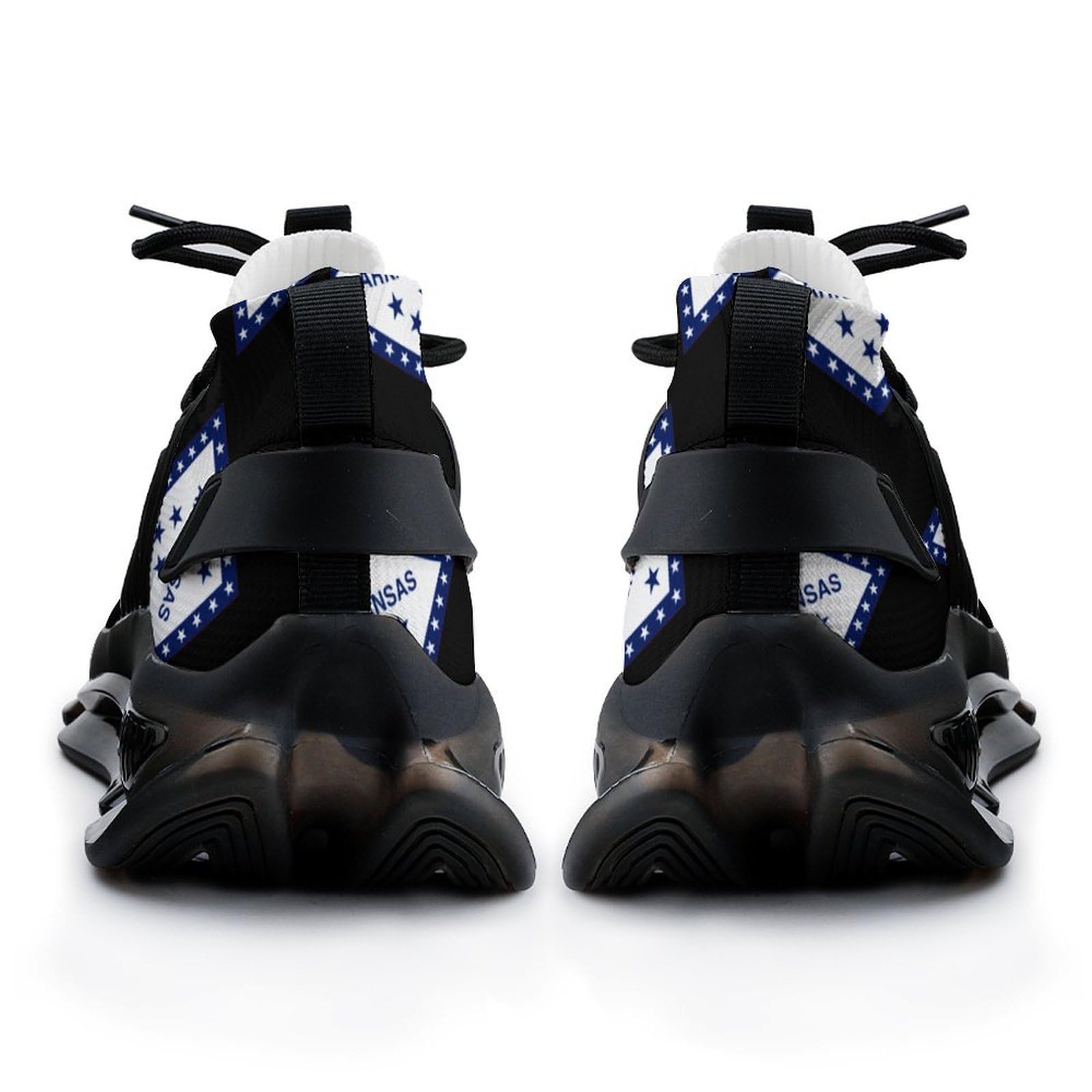 Arkansas State Flag Men's Running Shoes - Lightweight Athletic Sneakers for Gym, Hiking & Casual Wear - Breathable Sports Shoes for Jogging & Outdoor Activities