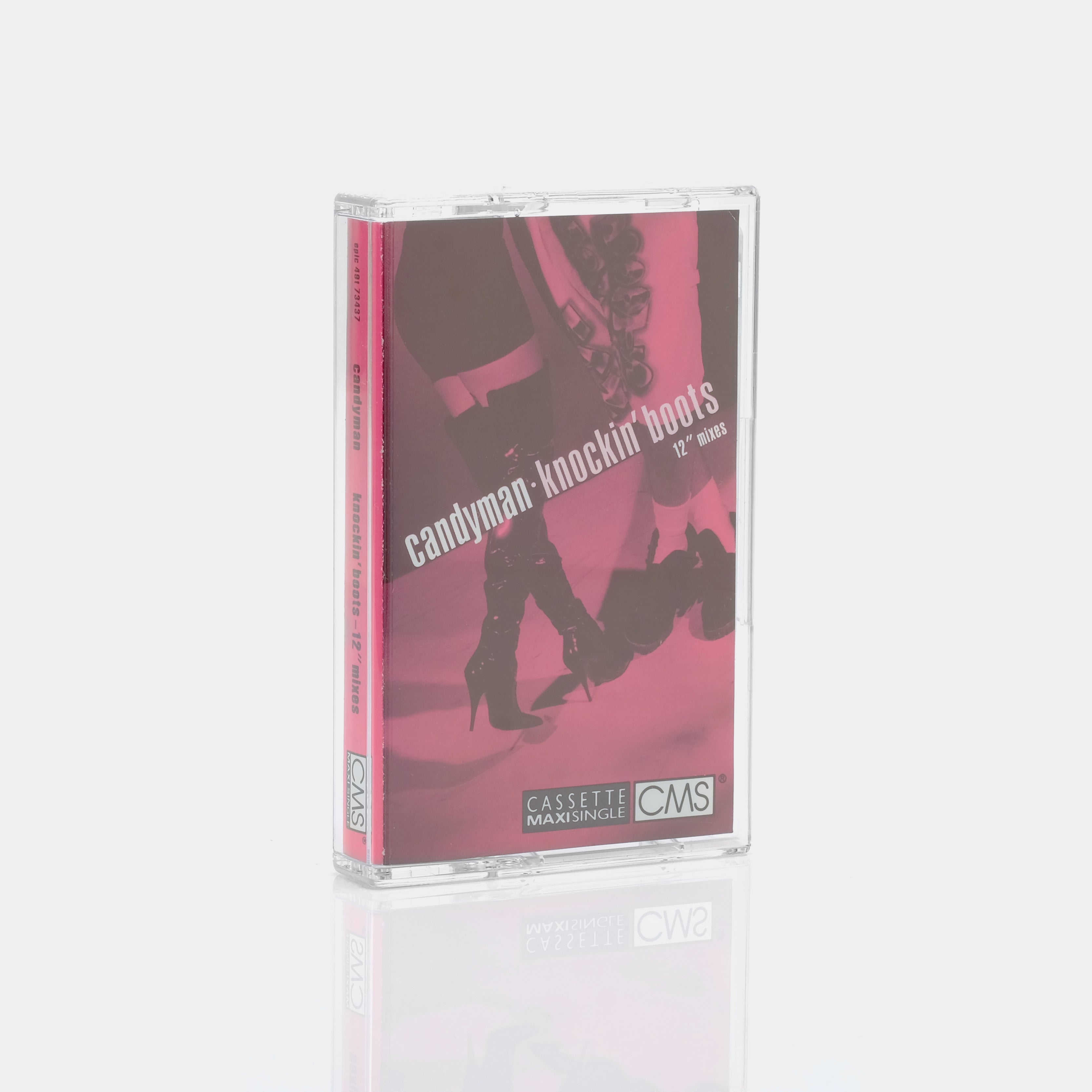 Candyman Knockin' Boots Cassette Tape - Vintage Hip Hop Music Collectible for DJs & 90s Music Lovers - Perfect for Home Decor, Retro Parties & Music Collections