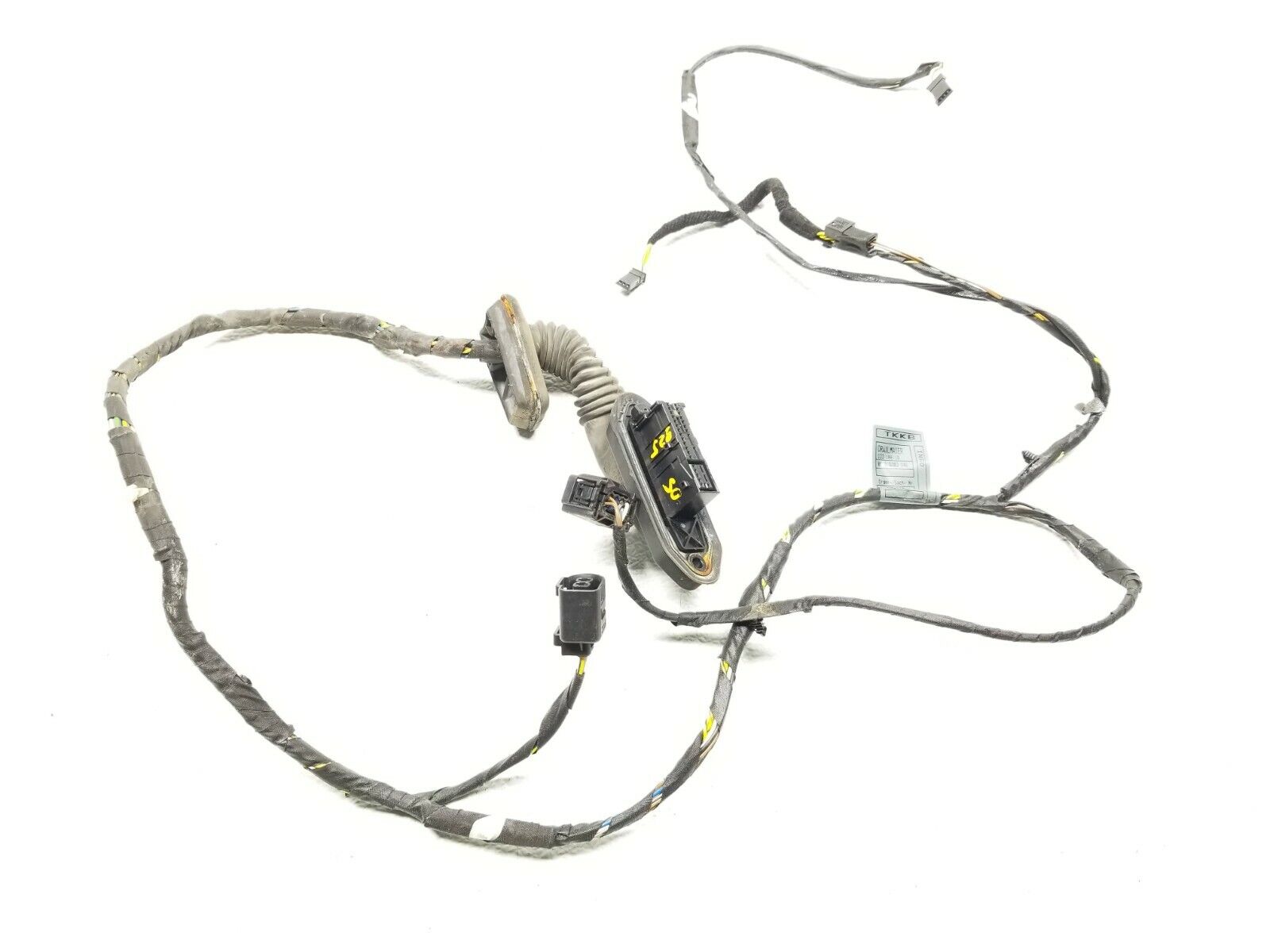 BMW E46 Sedan Right Rear Passenger Door Wire Harness OEM Replacement - Perfect for DIY Car Repairs & Electrical System Maintenance
